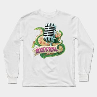 Cthulhu microphone Long Sleeve T-Shirt